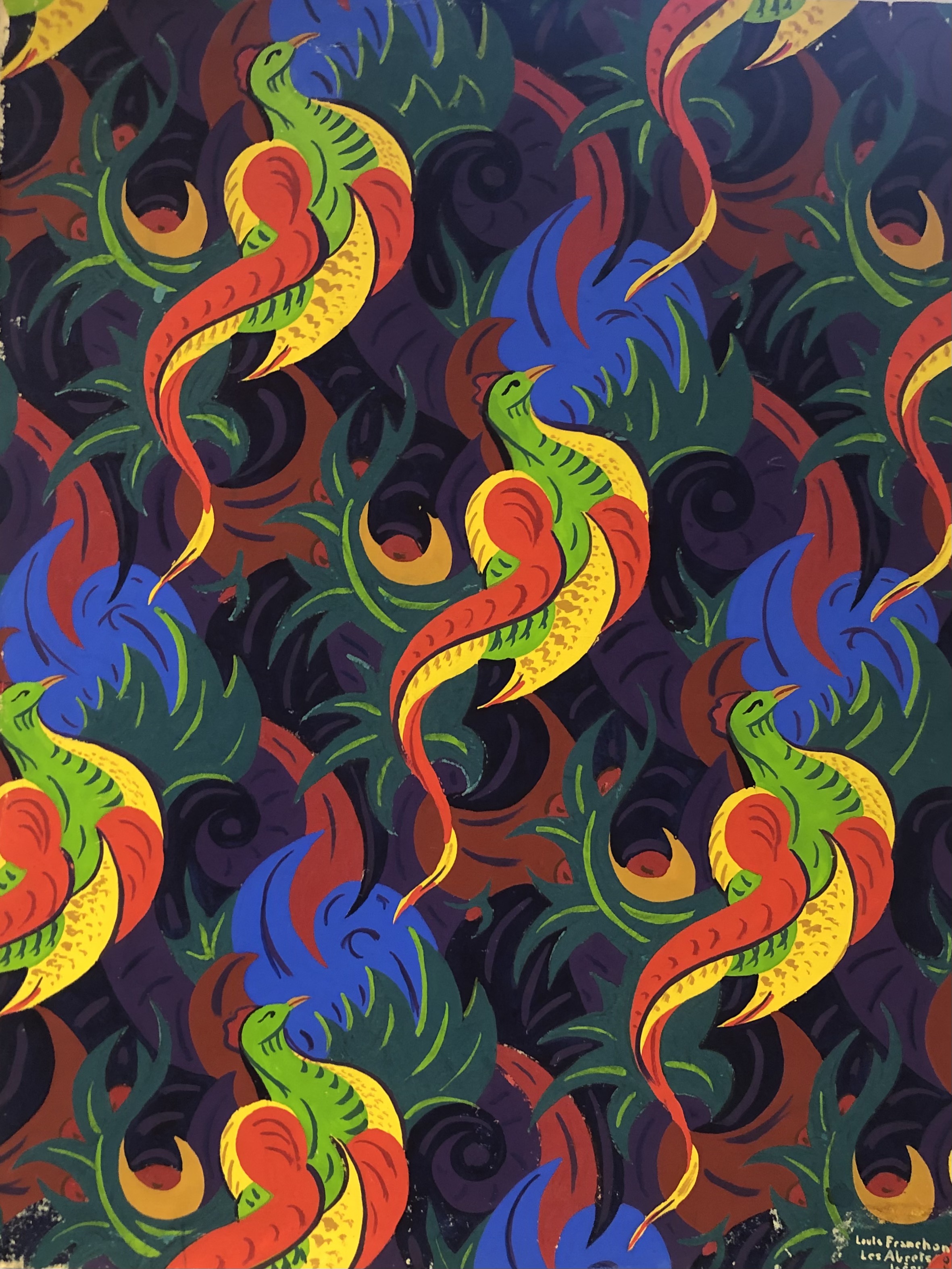 Carton Original de Louis Franchon