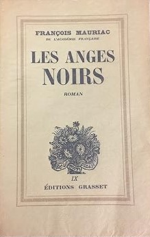 Les Anges Noirs Grasset 1936