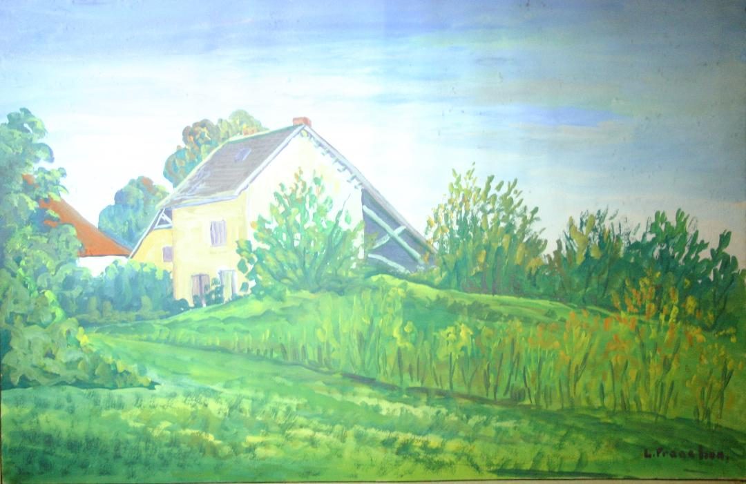 Paysage peint par Louis Franchon