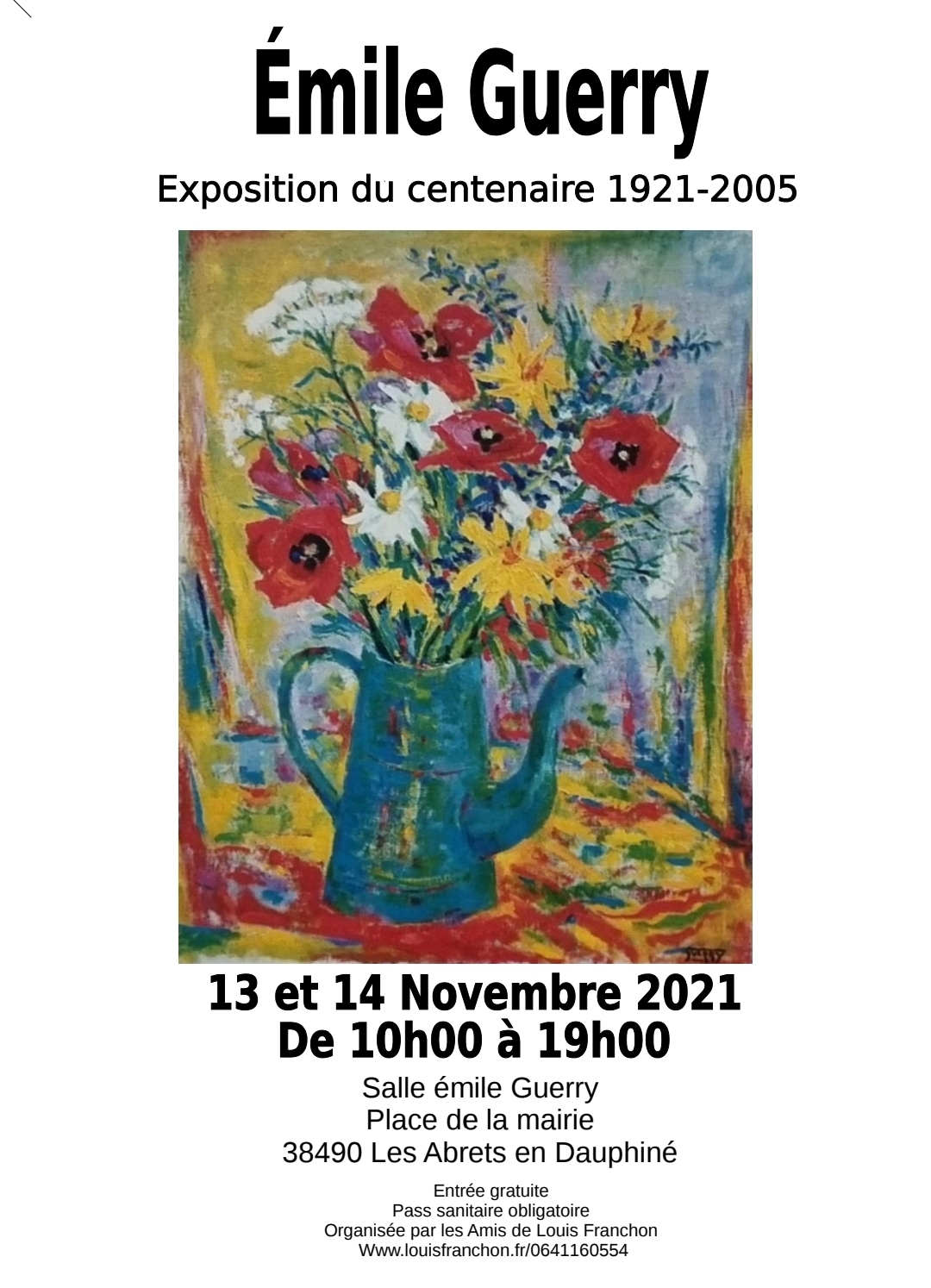 Exposition du centenaire d'Émile Guerry