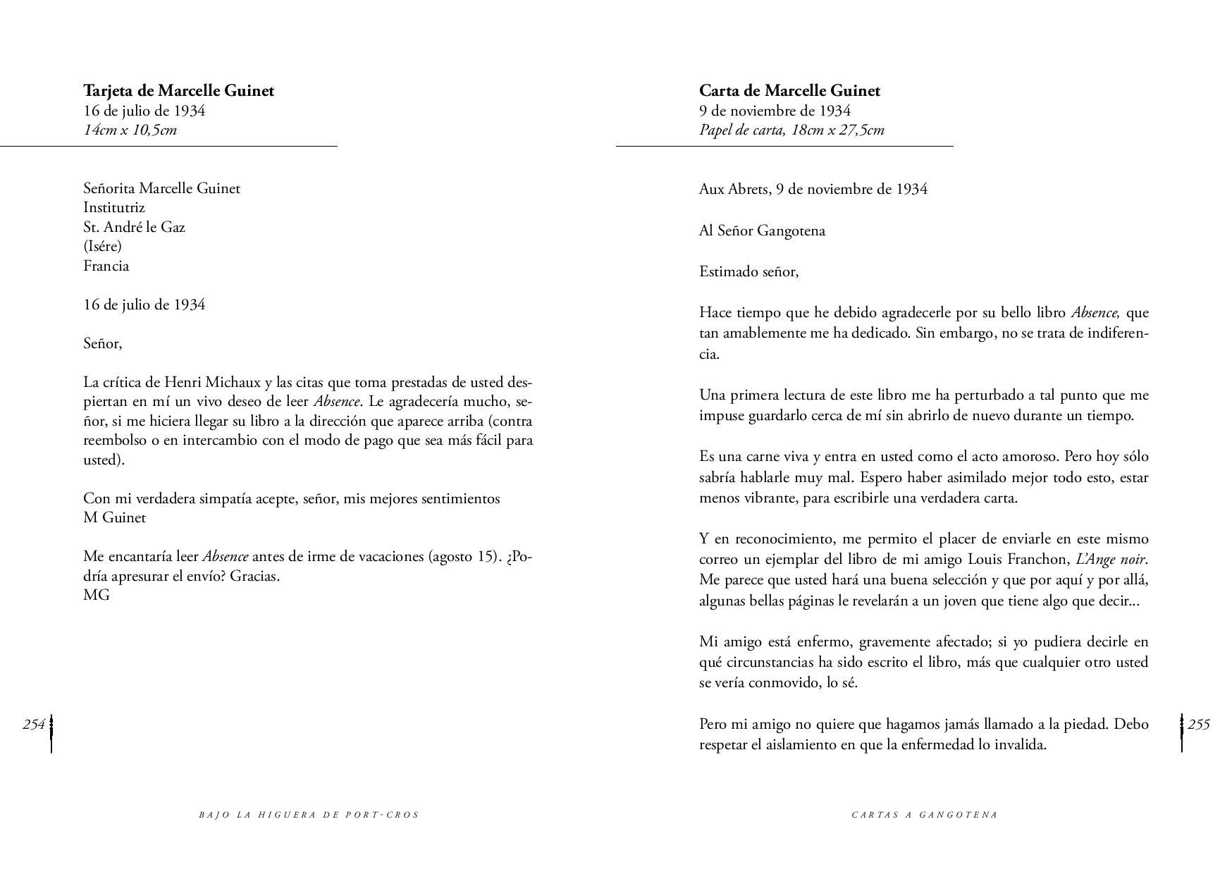 Lettre Marcelle Guinet page 2