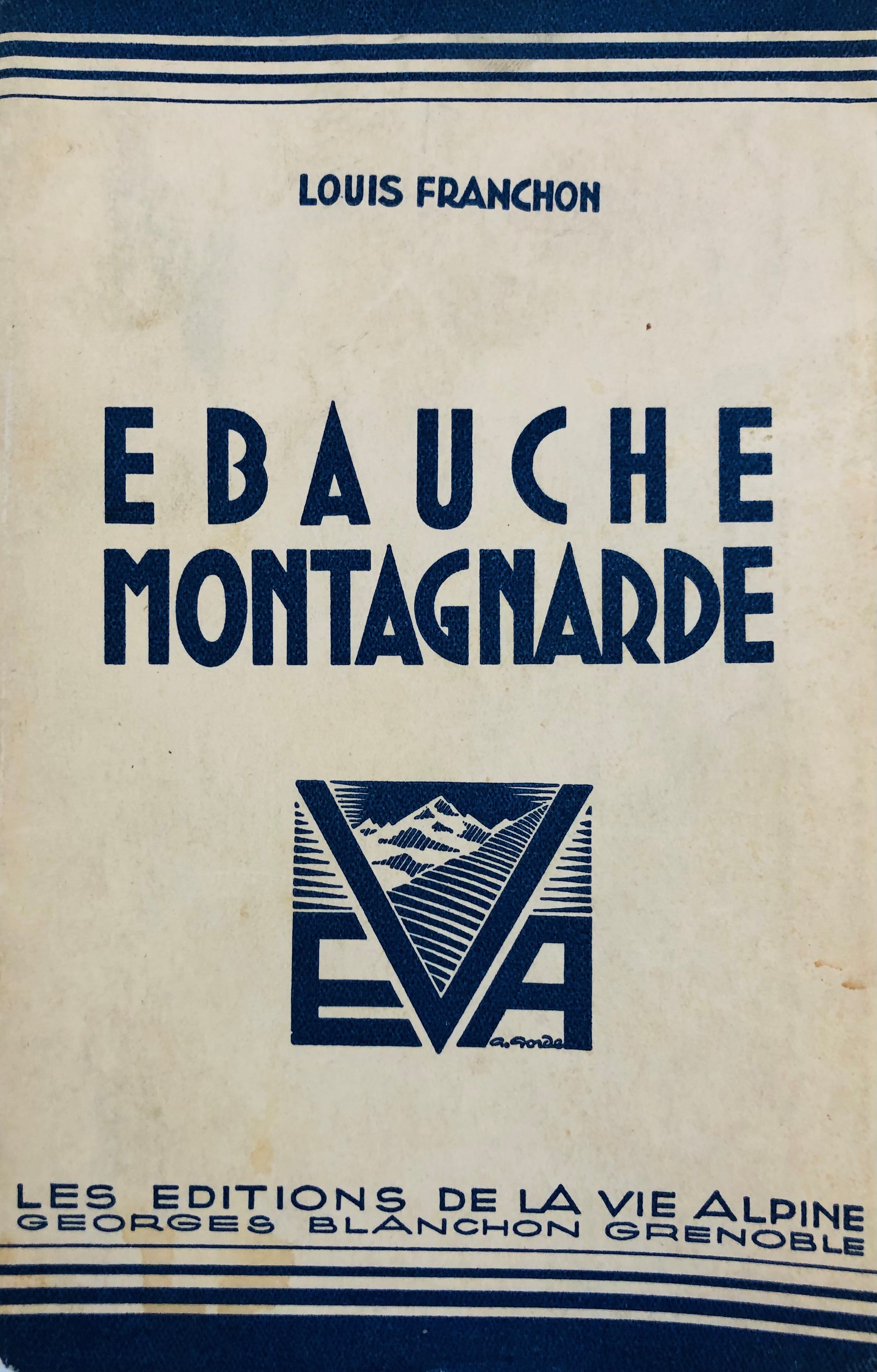 Couverture Ebauche Montagnarde